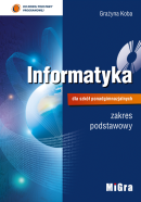 Informatyka dla szkół ponadgimnazjalnych – zakres podstawowy